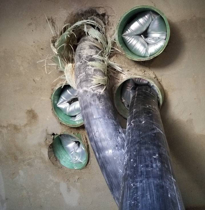 合肥地下電纜井管道封堵