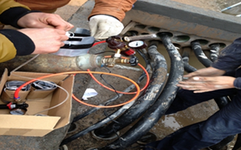 充氣式電纜管道密封