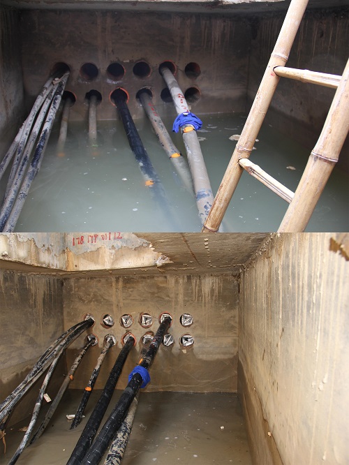 充氣式電纜封堵裝置